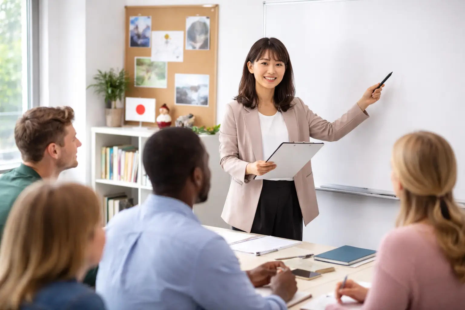 日本語教育を受ける外国人エンジニア